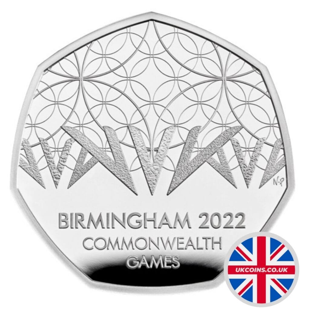 Birmingham 2022 Commonwealth Games 50p coin Birmingham 2022 Commonwealth Games 50p coin