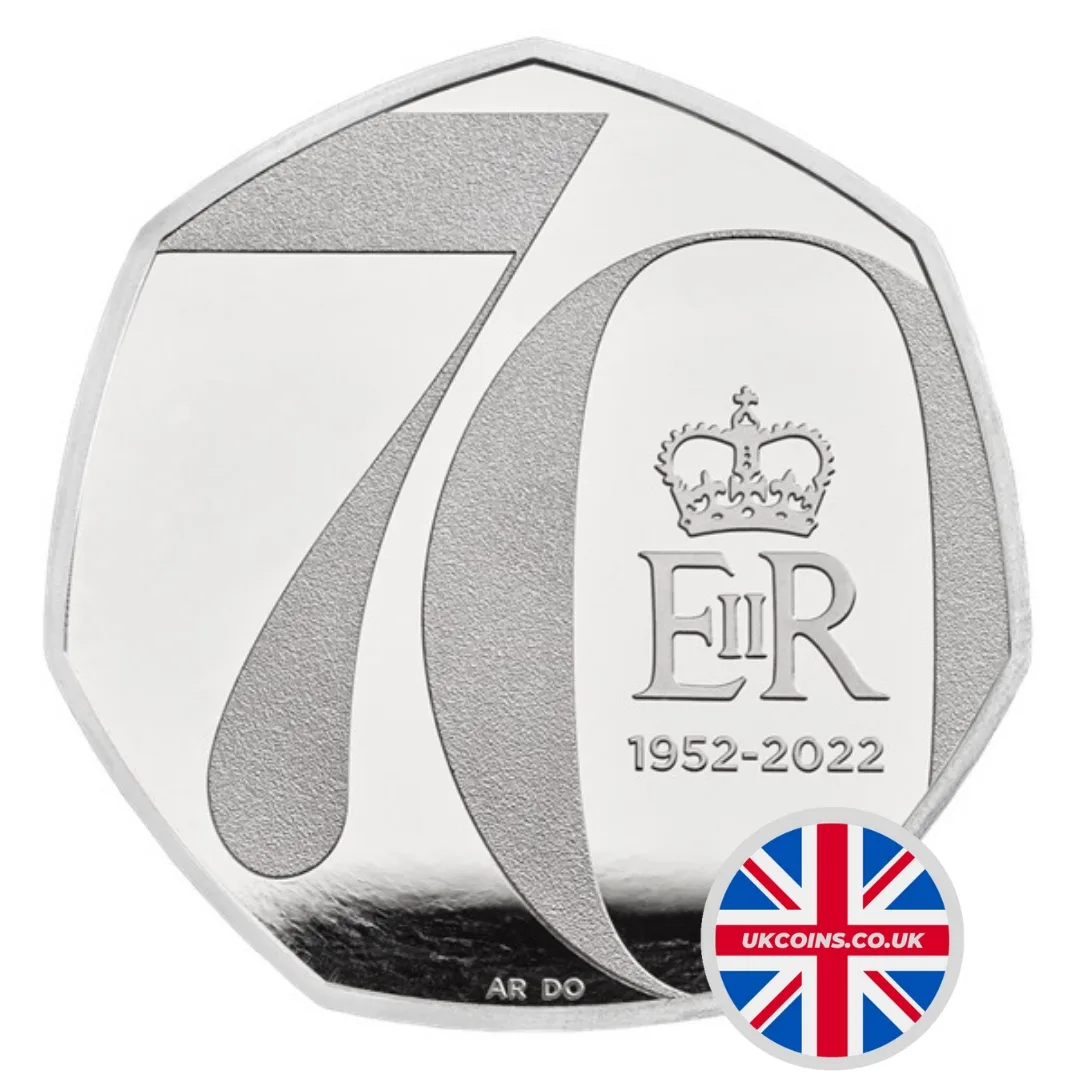 Platinum Jubilee 50p coin Platinum Jubilee 50p coin