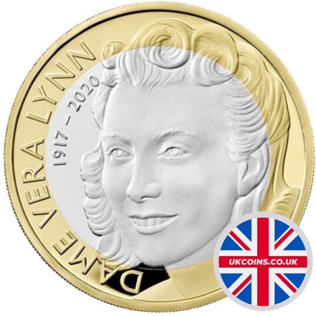 Dame Vera Lynn £2 coin Dame Vera Lynn £2 coin
