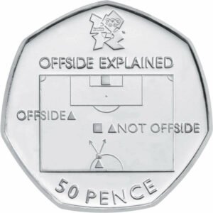 Football 50p Rare Coin
