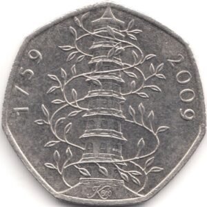 Kew Gardens 50p rare coin
