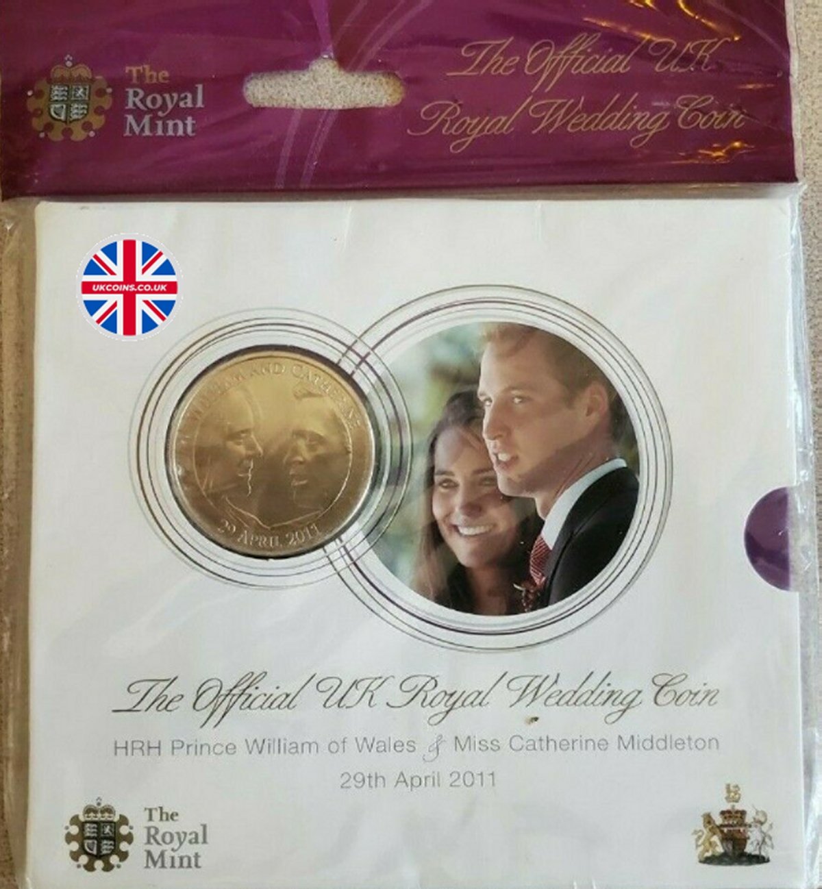 Prince William Wedding Coin