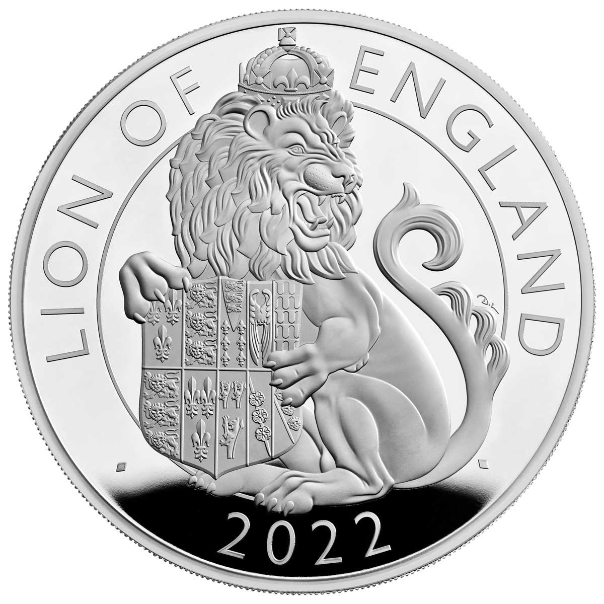 Lion of England Silver Coin