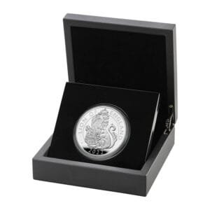 The Lion of England 2022 UK 5oz Silver Proof Coin