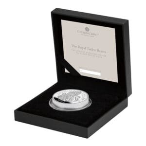 The Lion of England 2022 UK 2oz Silver Proof Coin