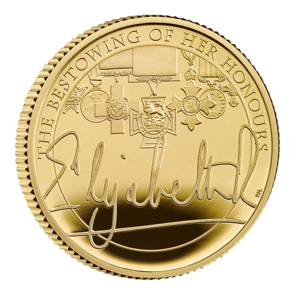 Honours and Investitures Gold Coin Honours and Investitures Gold Coin