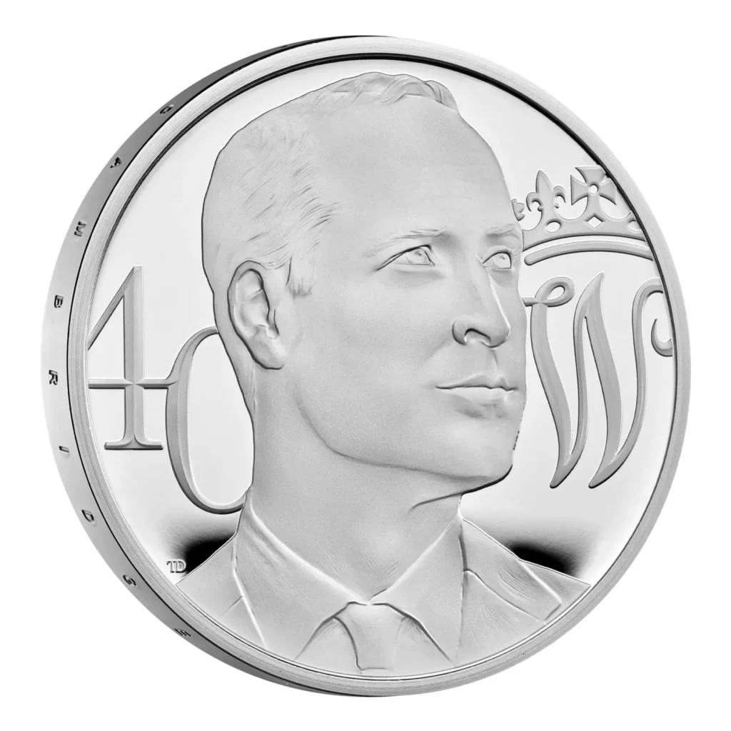 The 40th Birthday of HRH The Duke of Cambridge 2022 UK 5 Silver Proof Coin