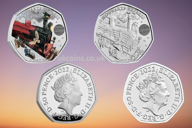 Hogwarts Express 50p Coins Hogwarts Express 50p Coins