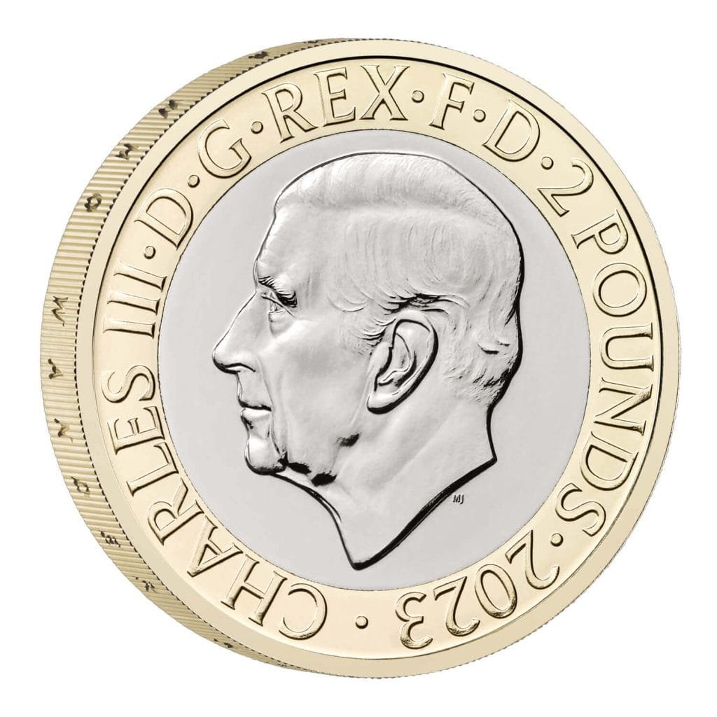 JRR Tolkien £2 Coin Obverse