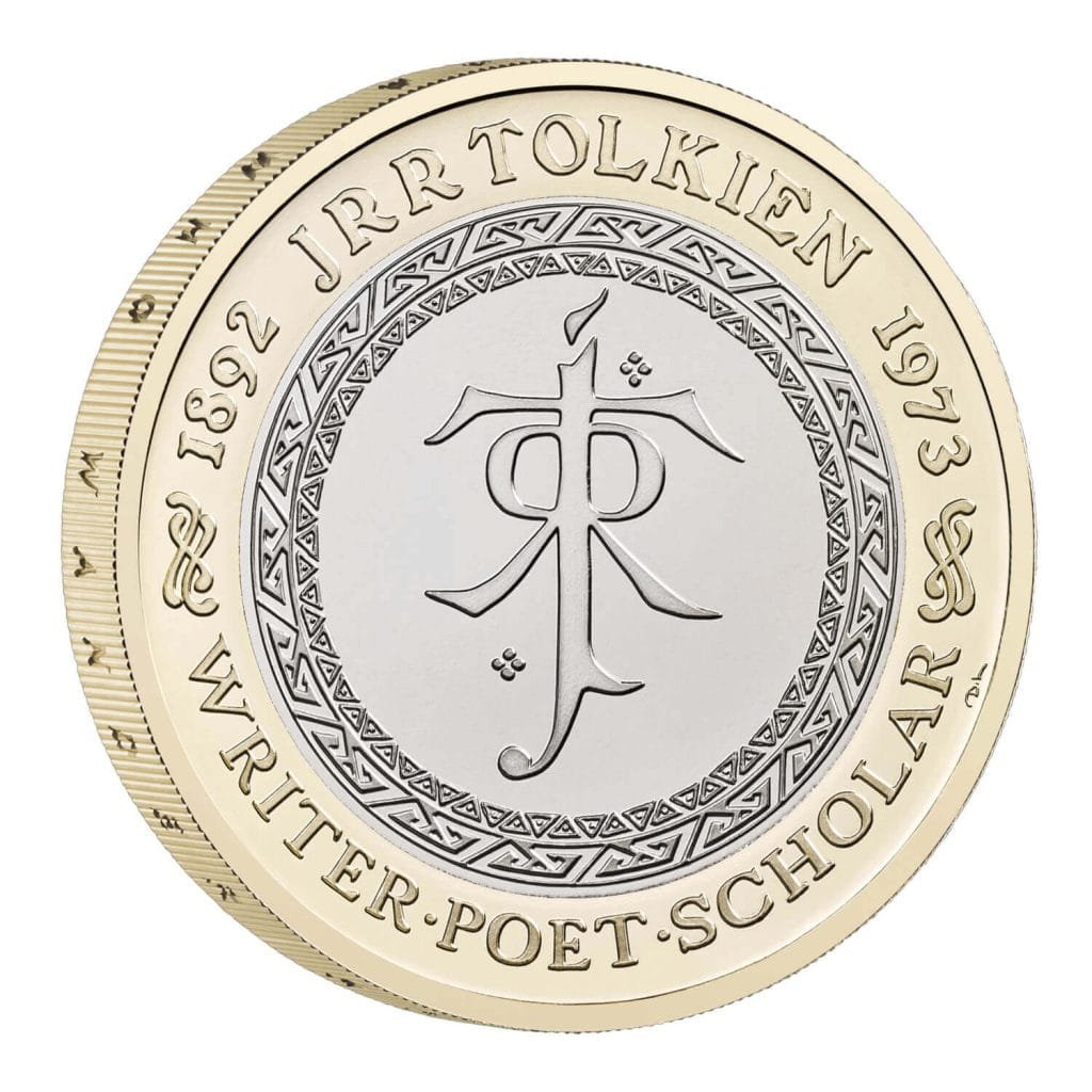 JRR Tolkien £2 Coin