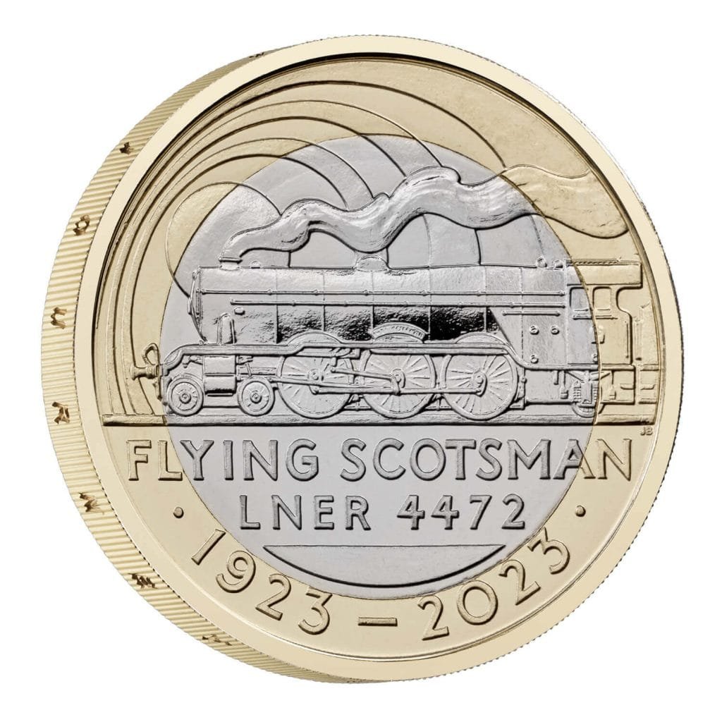 Flying Scotsman Coin