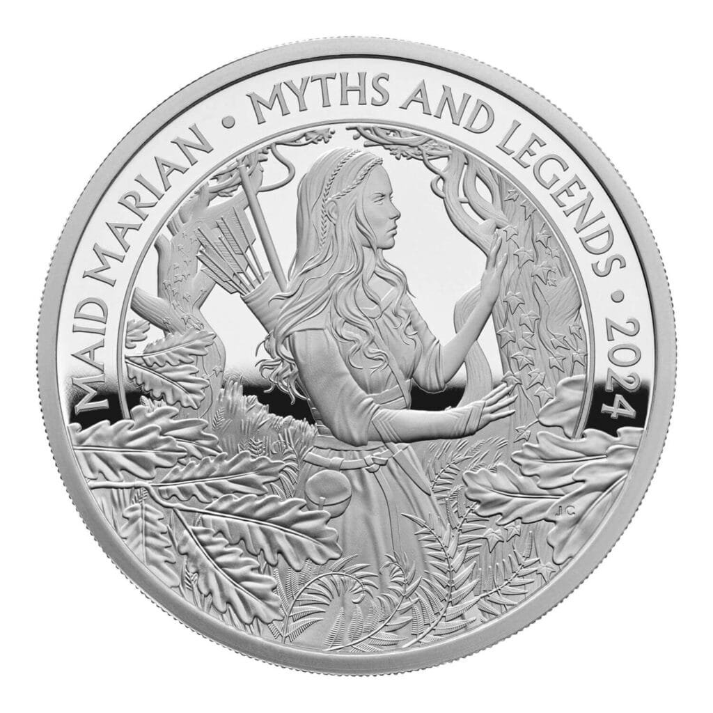 Maid Marian 1oz Silver Coin