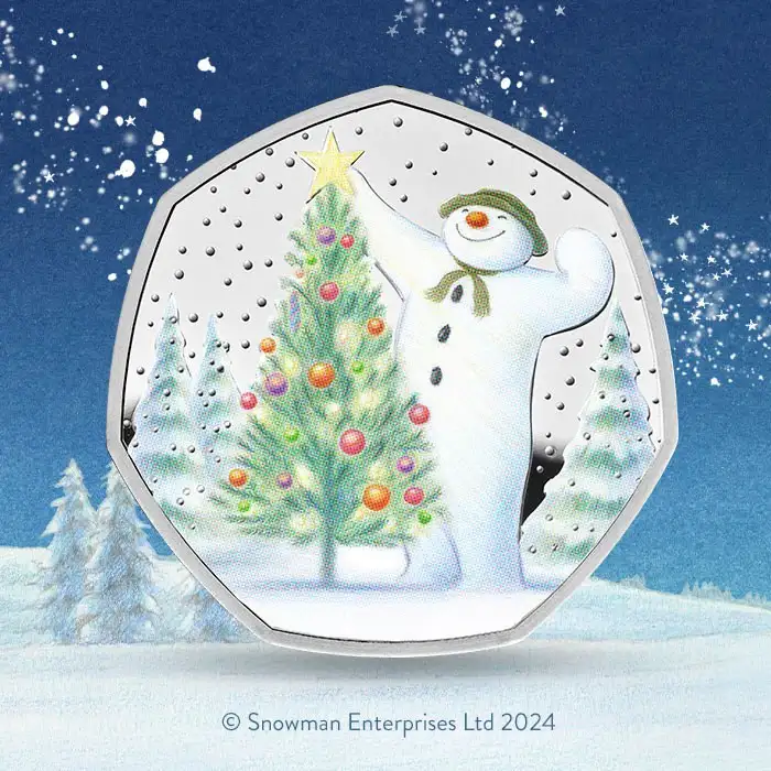 2024 Snowman 50p