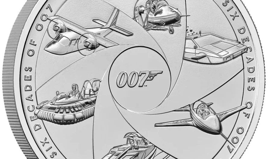 Six Decades of 007 Coin