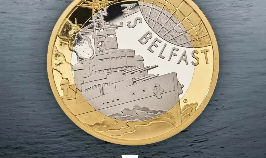 HMS Belfast £2 Coin