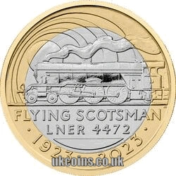 The Centenary of Flying Scotsman £2 Coin