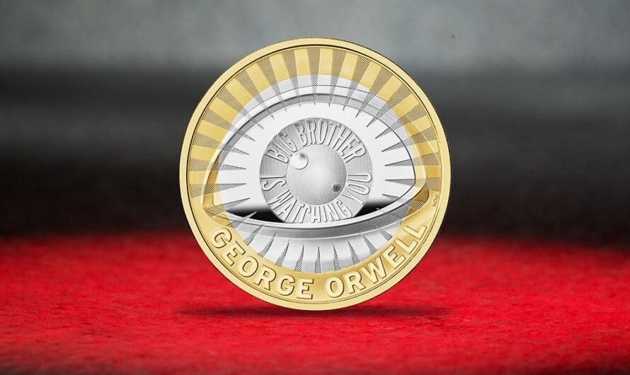 George Orwell £2 Coin