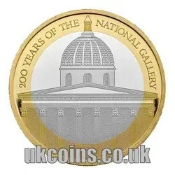 The 200th Anniversary of the National Gallery £2 Coin