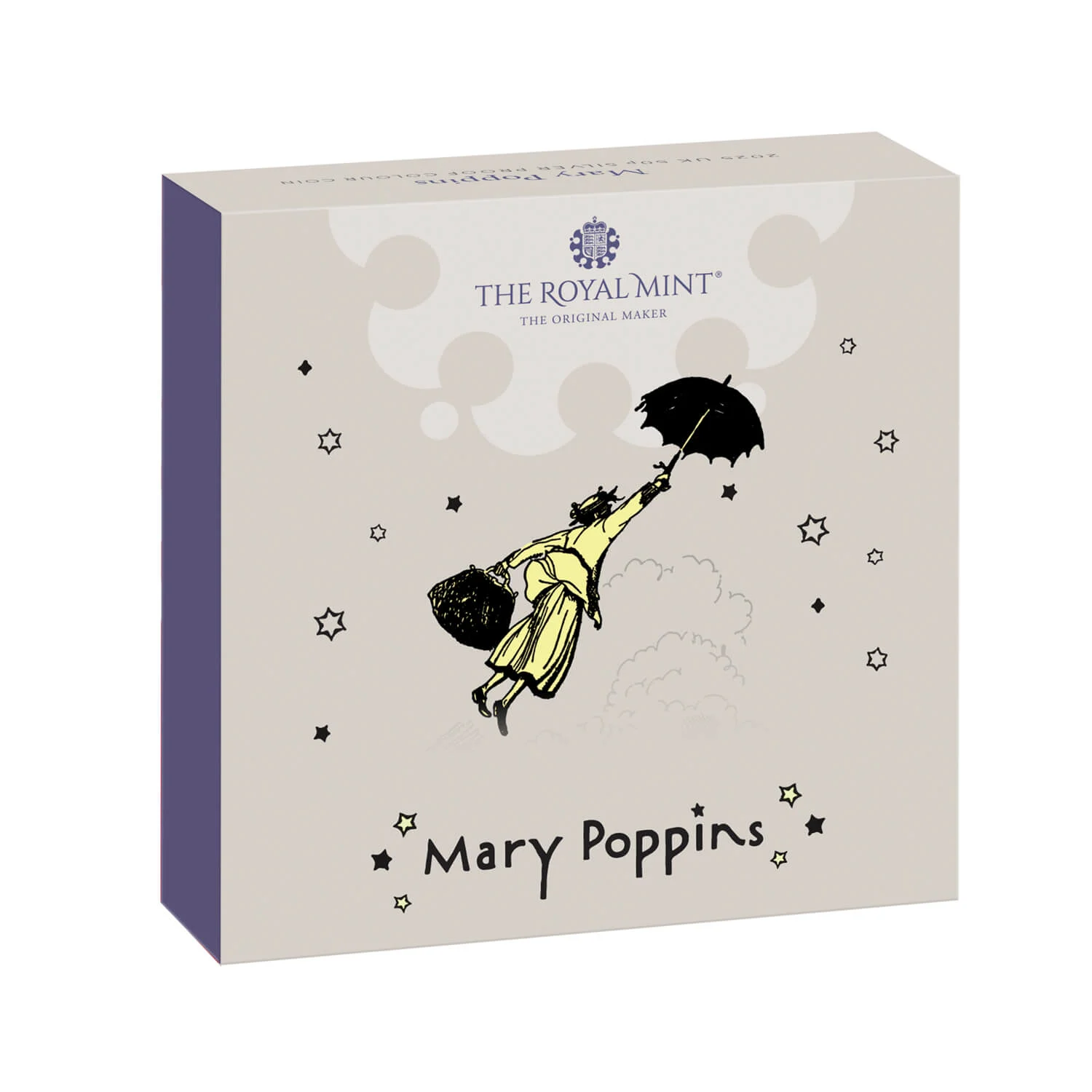 Mary Poppins 50p 3 Mary Poppins Silver Coin