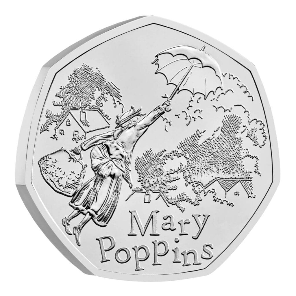 Mary Poppins 50p Coin Mary Poppins 50p Coin